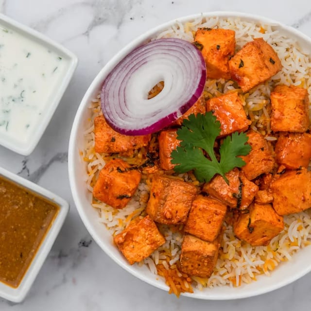 Paneer Biryani.