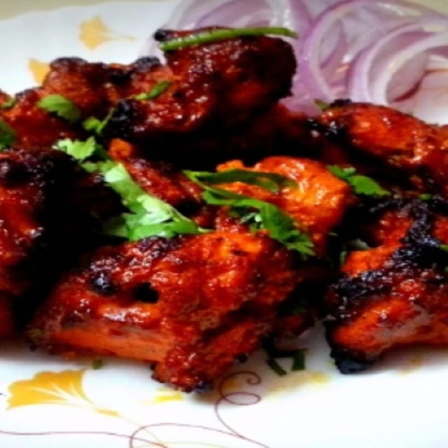 Chicken Tikka Kebab.