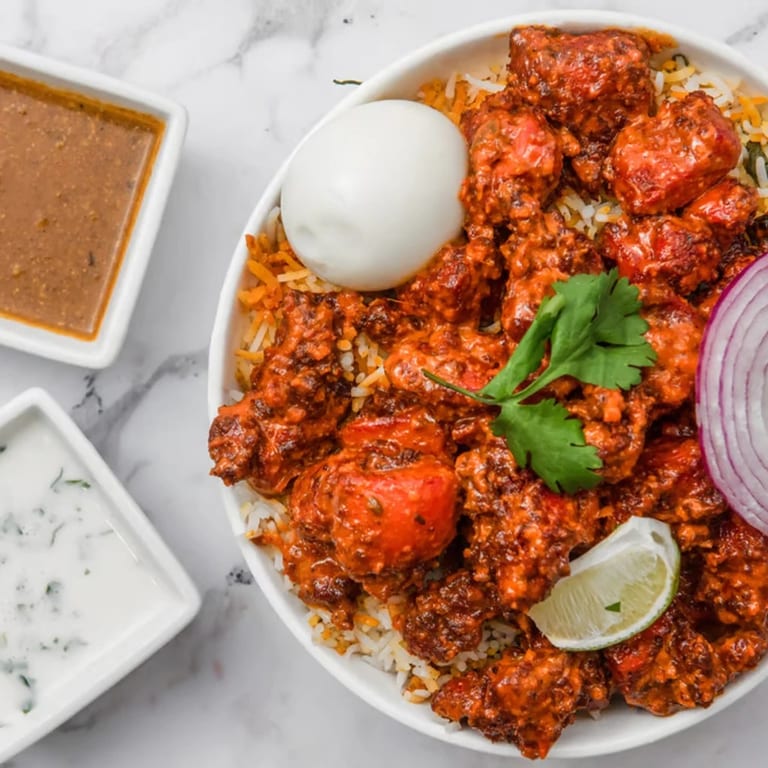 Delicious Chicken Biryani Awaits