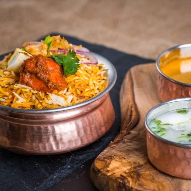 Chicken Tikka Biryani.