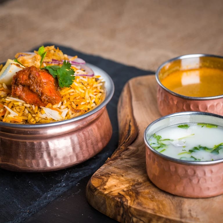 Delicious Chicken Biryani Awaits